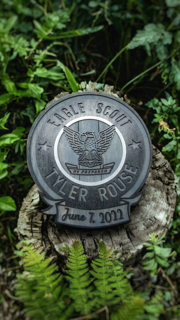 Eagle Scout Shield Recognition Plaque - Premium Home Accent Décor from Forged ARTolley - Just $224.99! Shop now at Forged ARTolley