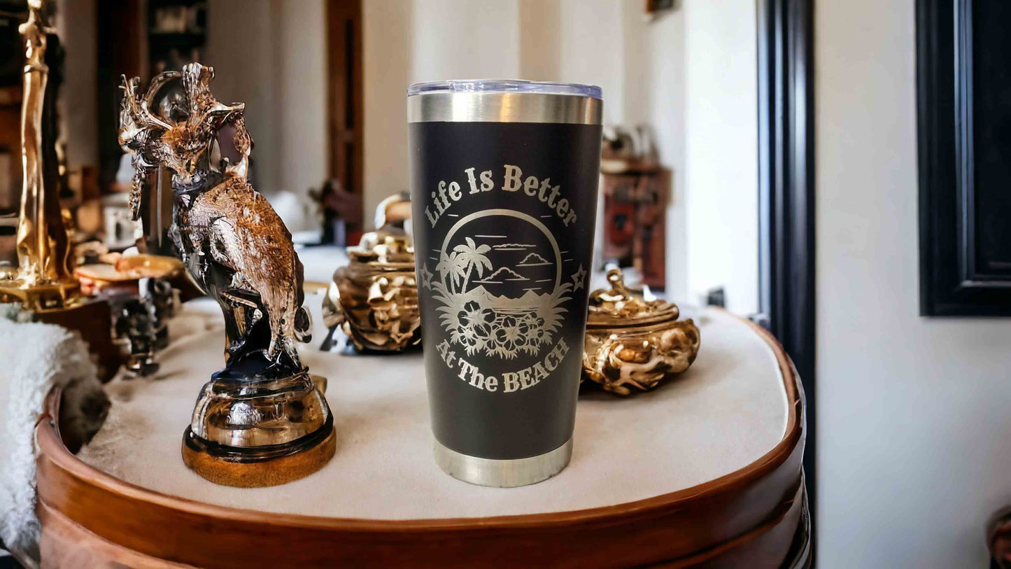 "Personalized Impressions" - Engraved Drinkware - forgedartolley