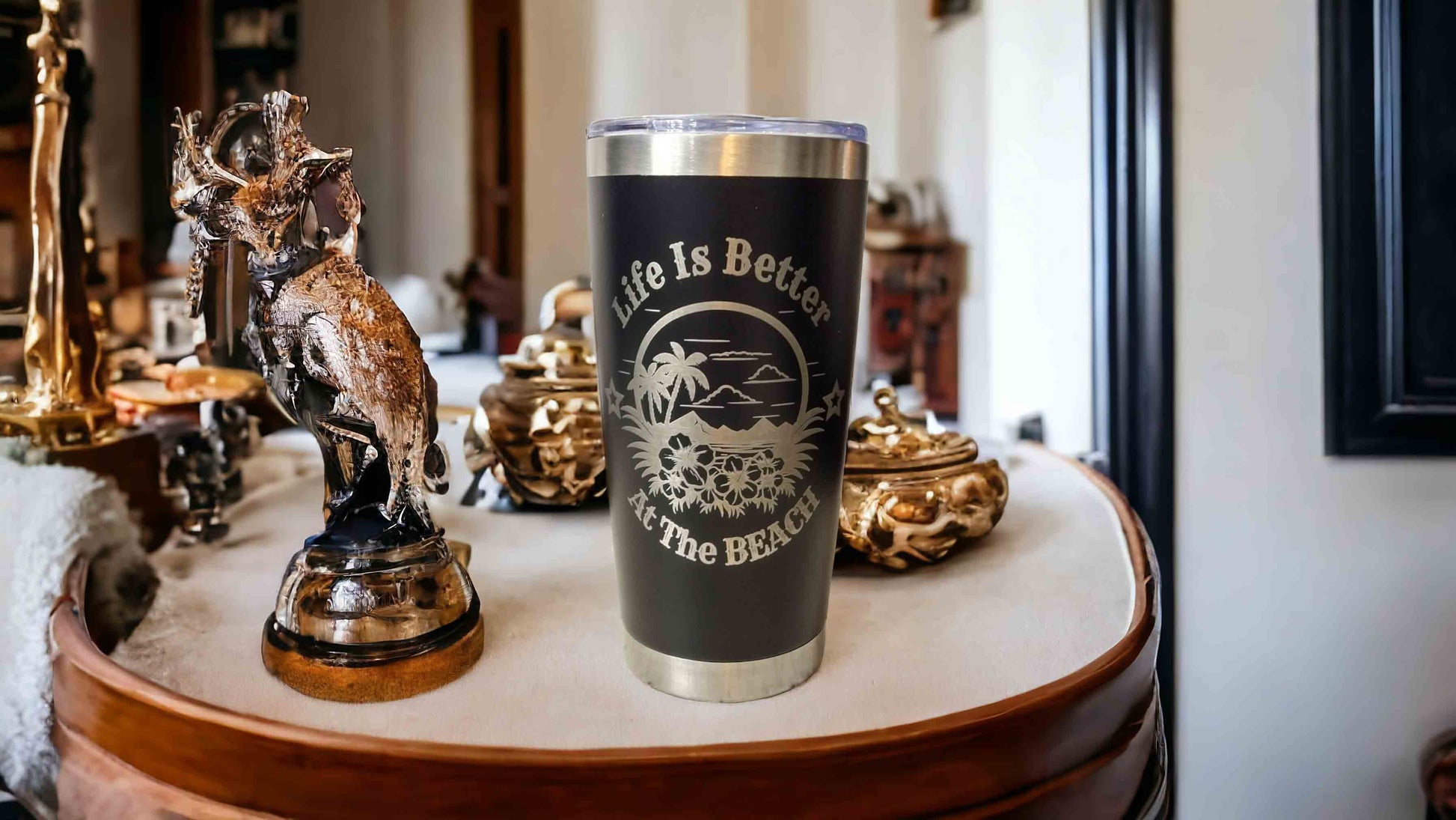 Personalized Impression 20oz Stainless Steel Tumbler with custom engraving