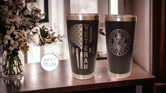 Personalized Impression 20oz Stainless Steel Tumbler with custom engraving