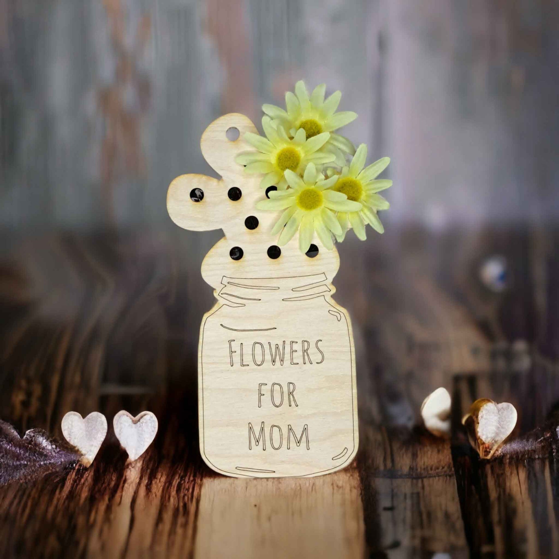 Hand-Picked Flower Holder for Kids - Mom Version