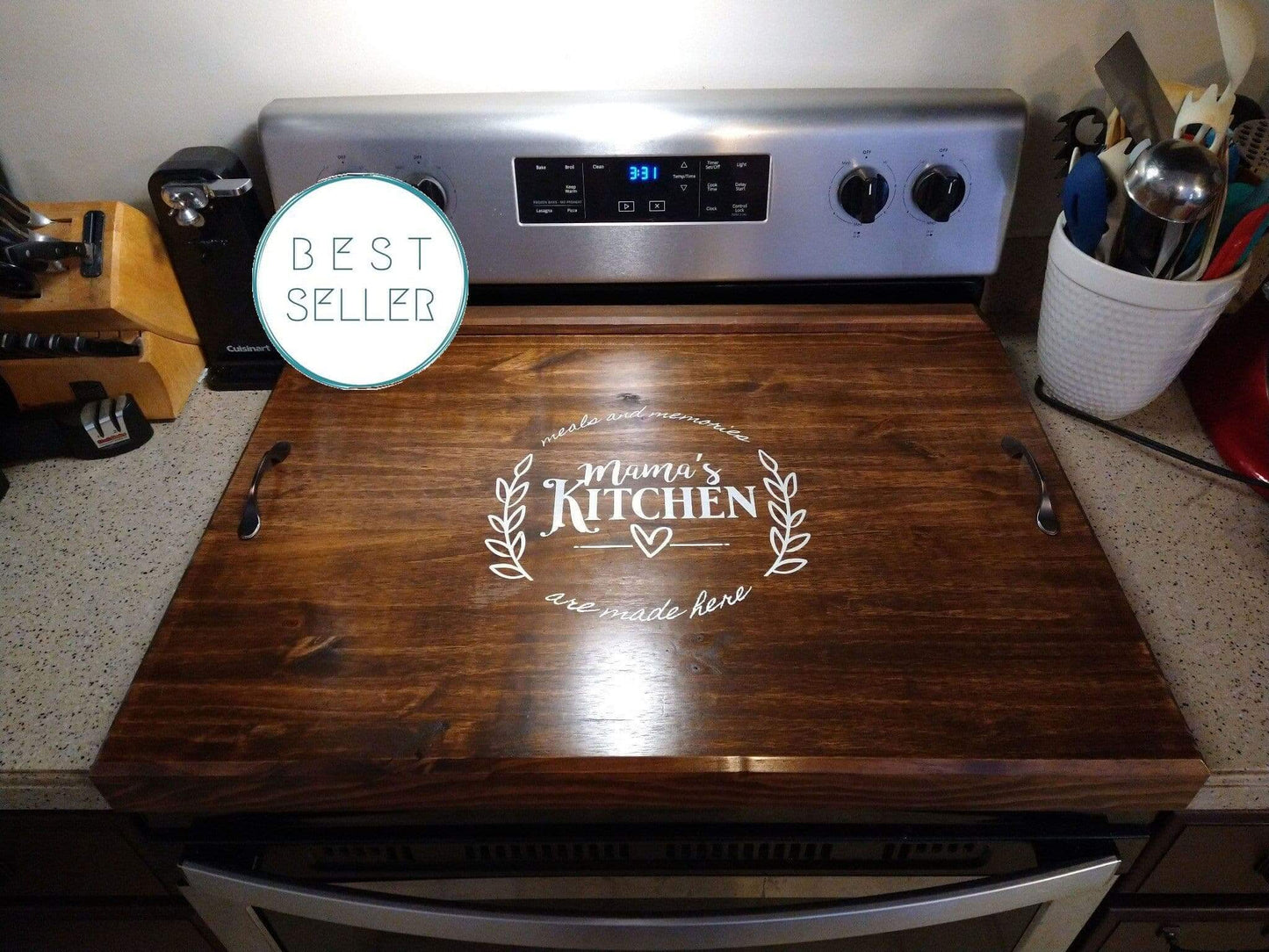 Noodle Board - Stylish wooden kitchen accessory for extra countertop space