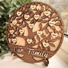 Family Tree with Cut-Out Hearts - Premium Home Accent Décor from Forged ARTolley - Just $44.99! Shop now at Forged ARTolley